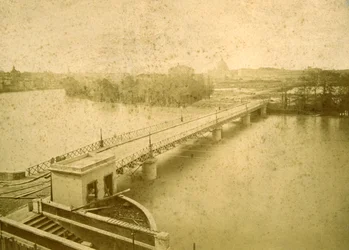 The Porto di Ripetta during the flood of 1878, 1878